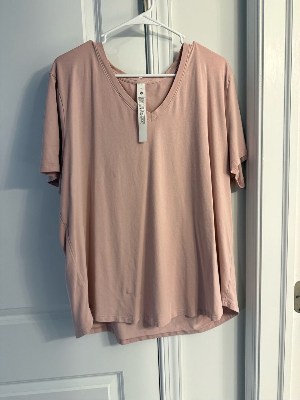 lululemon athletica V-Neck Short Sleeve love top